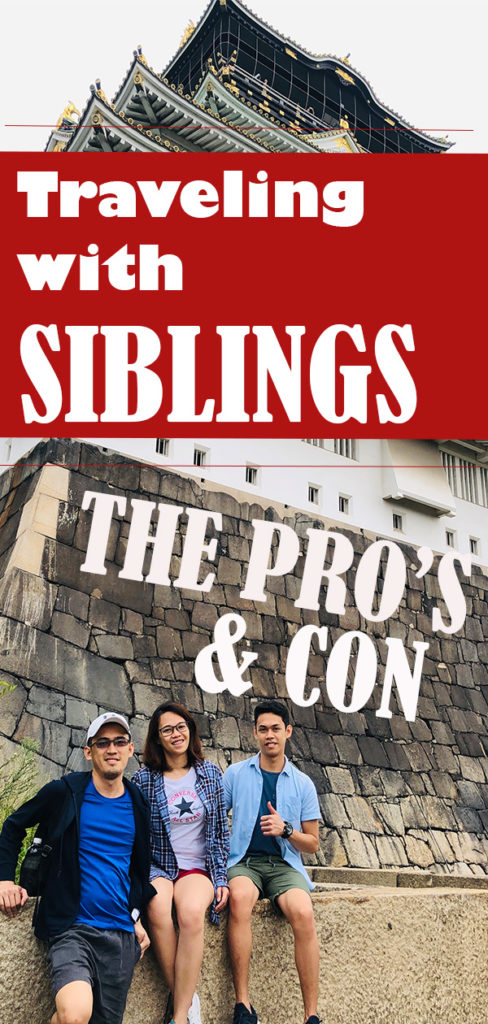 Traveling with siblings