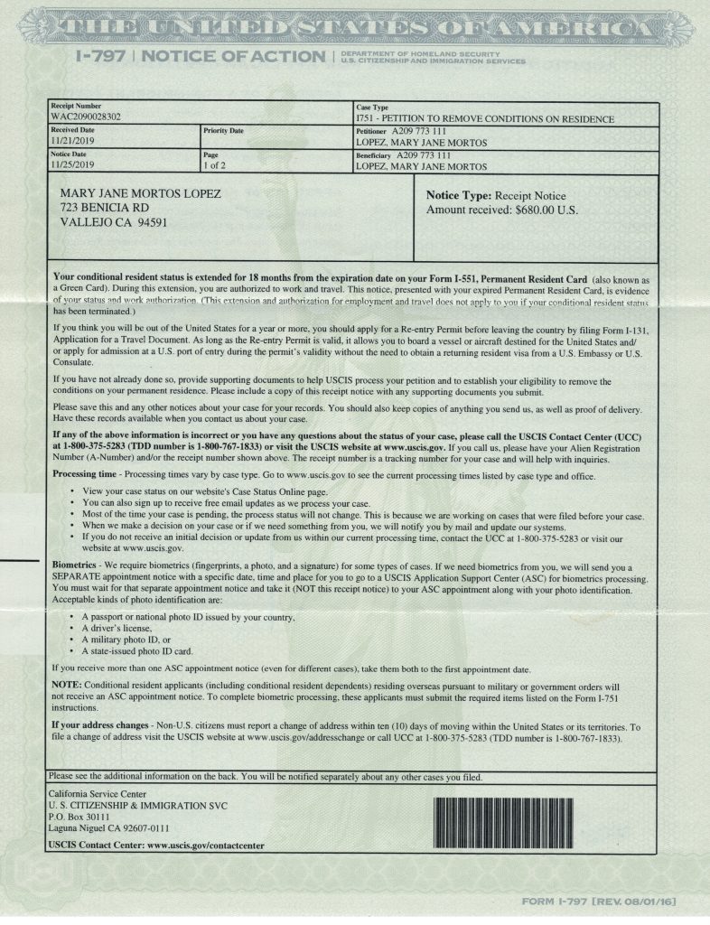 I 751ReceiptNotice04052020 0001 I Fill Life   I 751ReceiptNotice04052020 0001 786x1024 