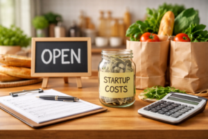 Startup costs for opening a small food business in California