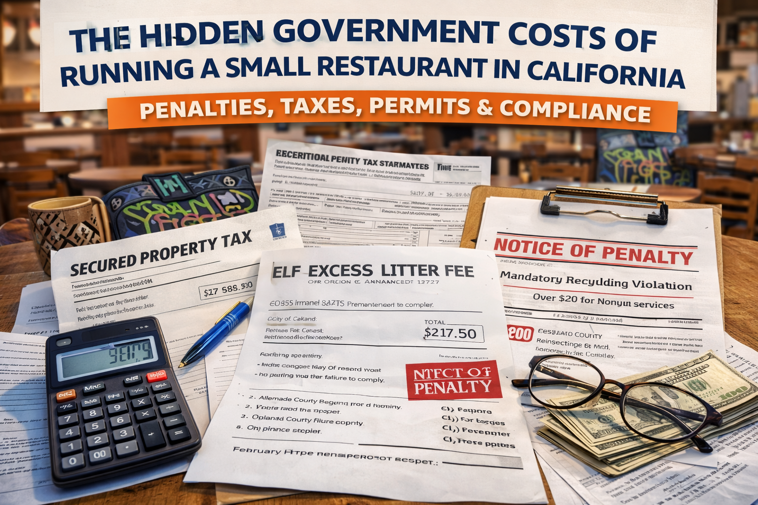 The Hidden Government Costs of Running a Small Restaurant in California