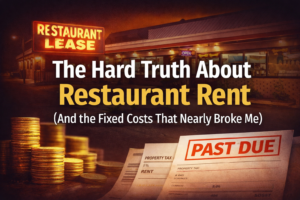restaurant rent percentage and fixed costs example